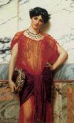 John William Godward Drusilla oil on canvas